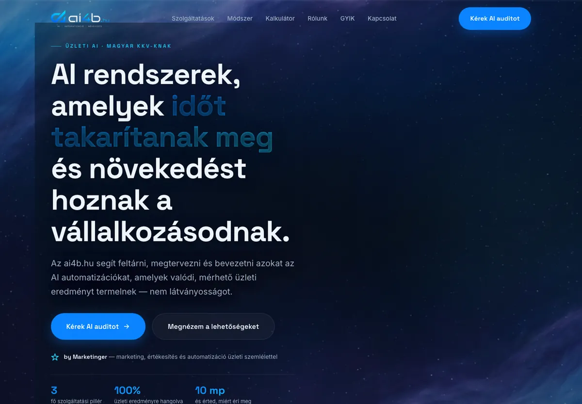 ai4b.hu weboldal